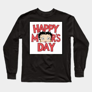 Betty Boop Mother's Day Long Sleeve T-Shirt